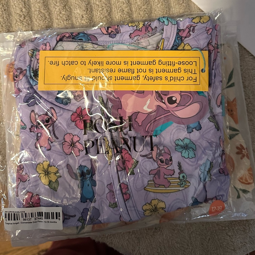 Posh Peanut Stitch Angel Convertible Zip